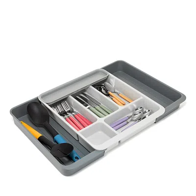 Joseph Joseph Drawerstore Expanding Cutlery, Utensil And Gadget Organizer In Gray