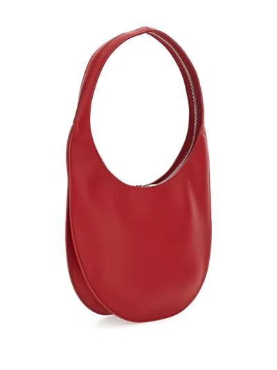 SWIPE 中号皮质单肩包