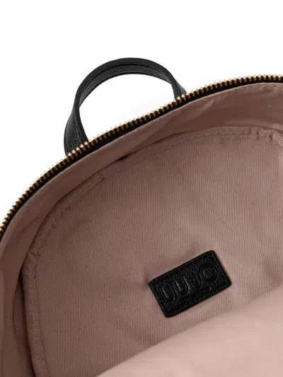 Liu •jo Versatile Backpack And Multiple Pockets In Black