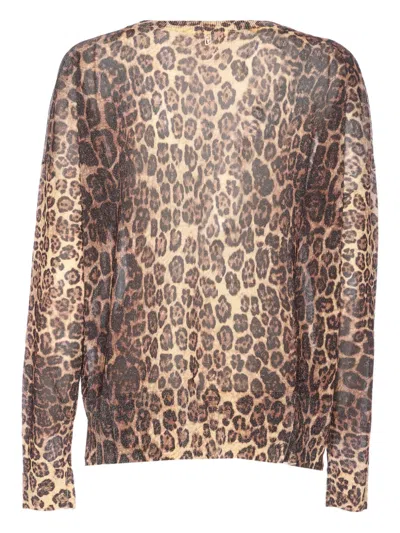 Liu •jo Liu Jo Sweaters In Brown