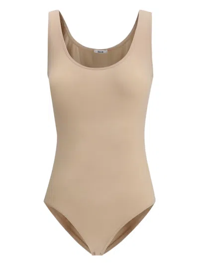Wolford Shaping Sleeveless Bodysuit In Neutral