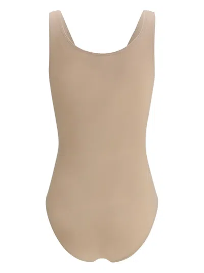 Wolford Shaping Sleeveless Bodysuit In Neutral