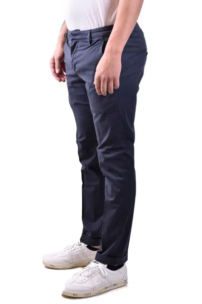 Dondup Gaubert Trousers Cuffed Hem In Black
