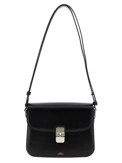 A.p.c. Crossbody Bag A. P.c. Woman Color Black In Black