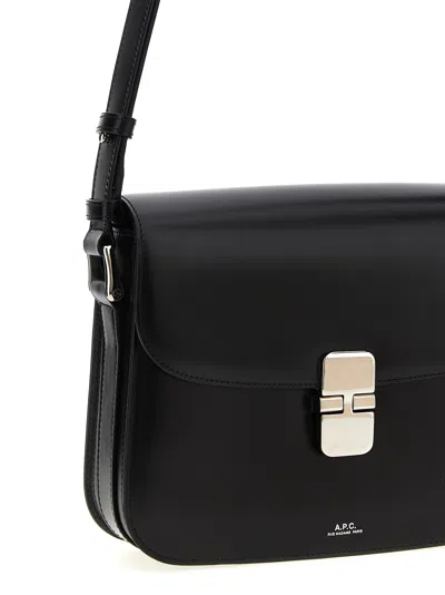 A.p.c. Crossbody Bag A. P.c. Woman Color Black In Black