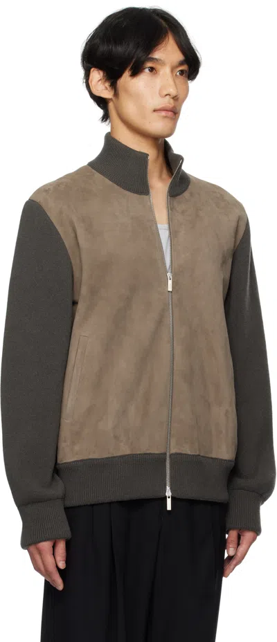 Ferragamo Zip-up Bomber Jacket
