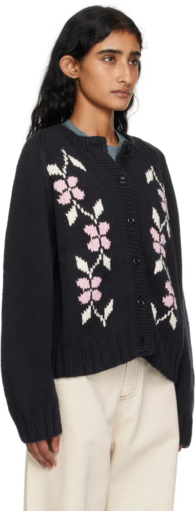 Ymc You Must Create Ssense Exclusive Black Atomic Cardigan In Black