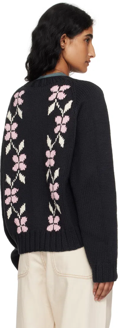 Ymc You Must Create Ssense Exclusive Black Atomic Cardigan In Black