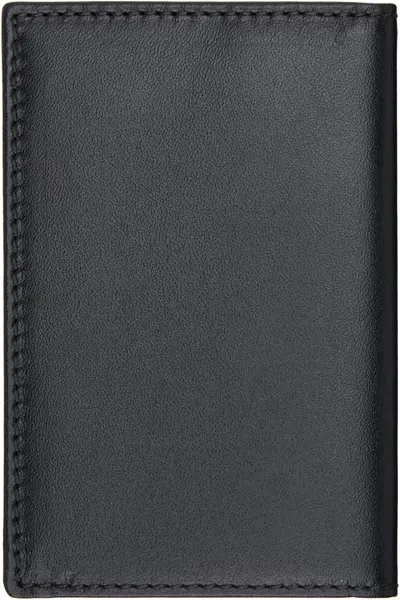 Comme Des Garçons Black Classic Leather Line Wallet In Black
