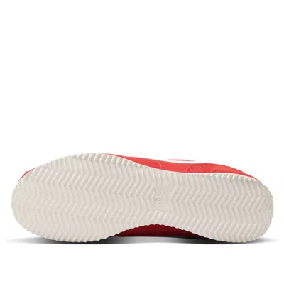 Nike Cortez Suede Sneakers In Red