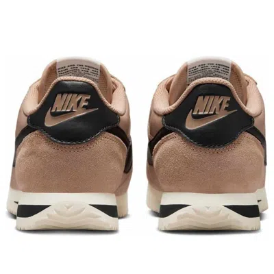 Nike Cortez Leather And Suede-trimmed Shell Sneakers In Neutral