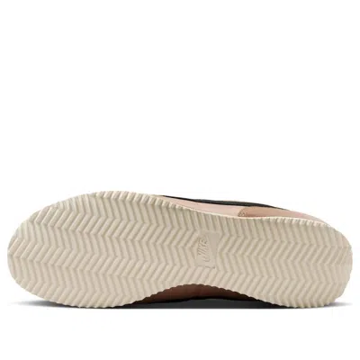 Nike Cortez Leather And Suede-trimmed Shell Sneakers In Neutral