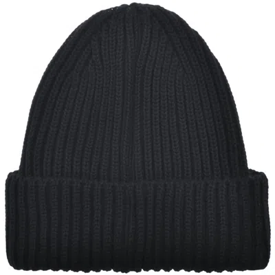 C.p. Company Cp Company Merino Beanie Hat Navy In Blue