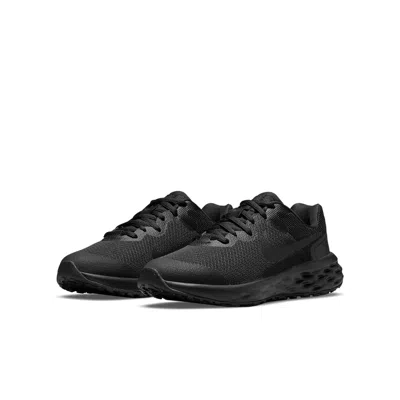 Nike (gs)  Revolution 6 'black Dark Smoke Grey'