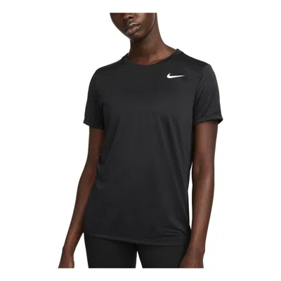 Nike Women's Swift Dri-fit Short-sleeve Running Top In Black