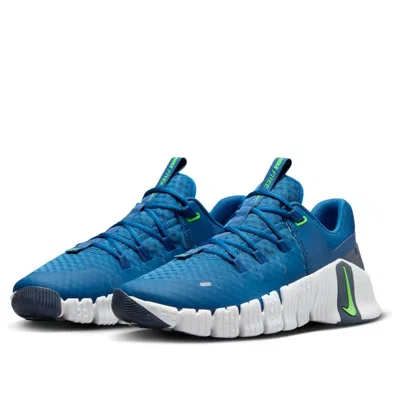 Nike Free Metcon 5 Rubber-trimmed Mesh Sneakers In Multi