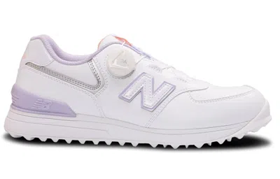 New Balance (wmns)  574 V3 Boa Golf Shoes 'white Lilac'
