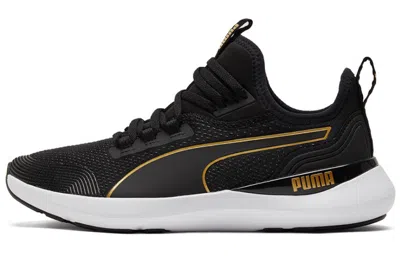 Puma (wmns)  Pure Xt Moto 'black Team Gold' In Multi