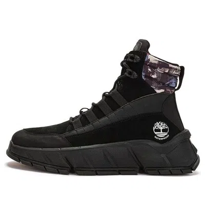 Timberland Turbo Sneaker Boots 'black Nubuck'