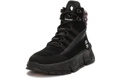 Timberland Turbo Sneaker Boots 'black Nubuck'