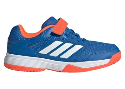 Pre-owned Adidas Originals Speedcourt Indoor Sneakers In Bright Royal/cloud White/team Solar Orange