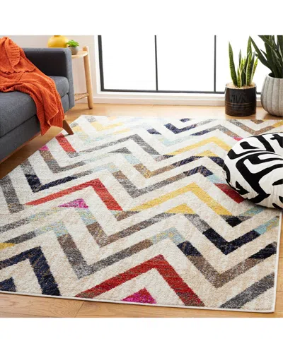 Safavieh Adirondack Dunvara Power Loomed Rug Ivory / Grey R In Multi