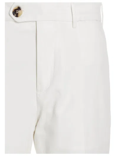 Brunello Cucinelli Chino Pants In White