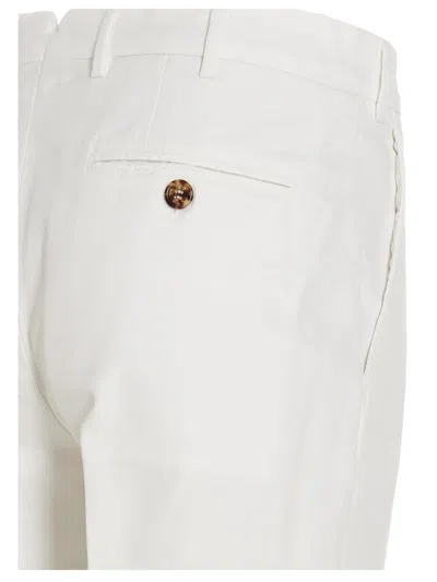 Brunello Cucinelli Chino Pants In White