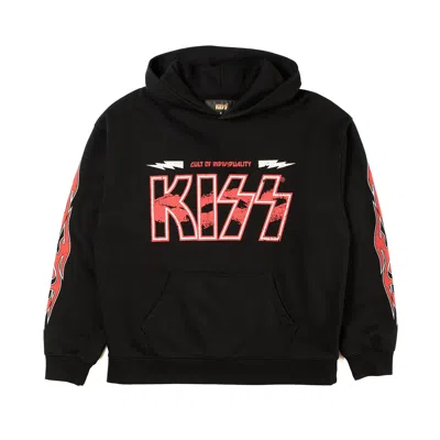 Cult Of Individuality Pullover Novelty Sweatshirt In Black