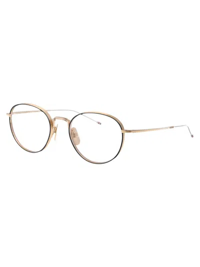 Thom Browne Ueo119a-g0001-715-52 Glasses In Gold