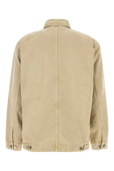 Carhartt Og Arctic Jacket In Denim Beige  Uomo In Neutral