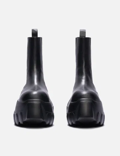 Rick Owens Beatle Bozo Tractor Boots In Black