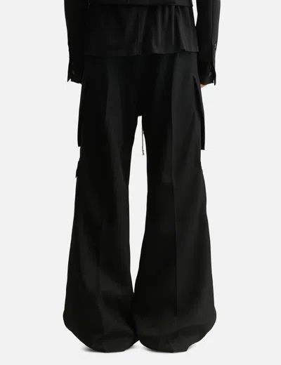 Rick Owens Concordians Cargobelas In Black