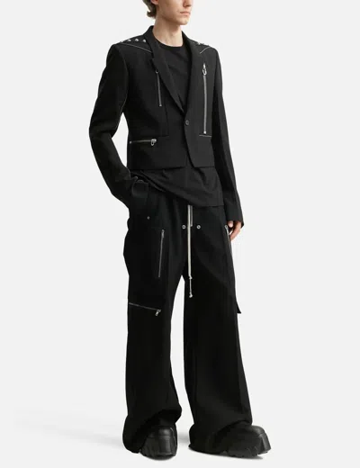 Rick Owens Concordians Cargobelas In Black