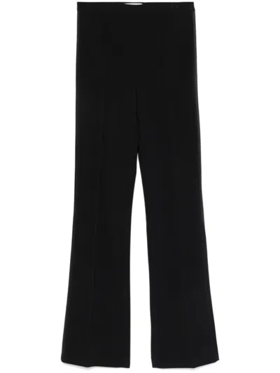Elisabetta Franchi Flared Tailored Pants In Black