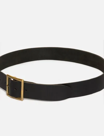 Visvim Plain Belt In Brown