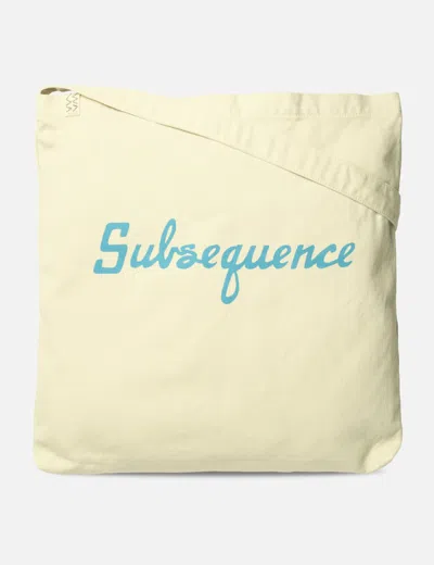 Visvim Record Bag (subsequence) In Yellow