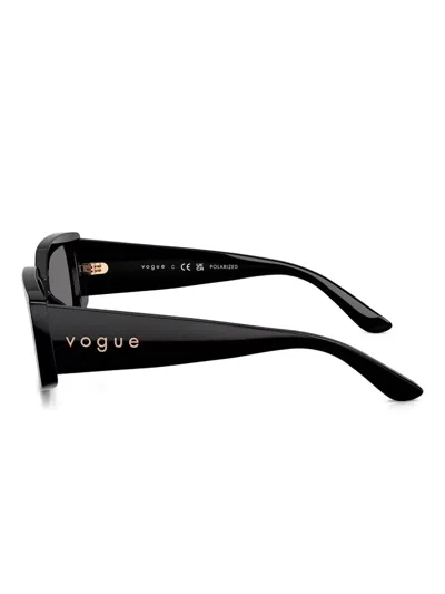 Vogue Eyewear Rectangle-frame Sunglasses In Black
