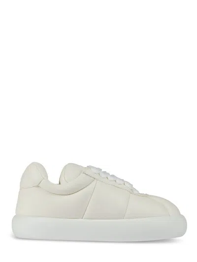 Marni Leather Sneakers In White