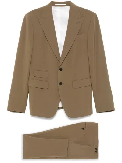 Dsquared2 `london` Suit In Brown