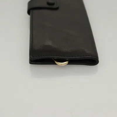 Pre-owned Bottega Veneta Black Leather Clutch Bag ()
