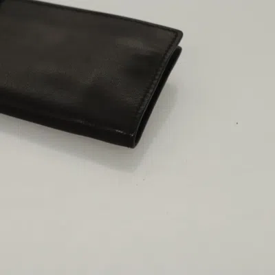 Pre-owned Bottega Veneta Black Leather Clutch Bag ()