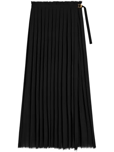 Ami Alexandre Mattiussi Ami Paris Black Polyester Skirt In Black