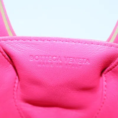 Pre-owned Bottega Veneta Pink Leather Clutch Bag ()