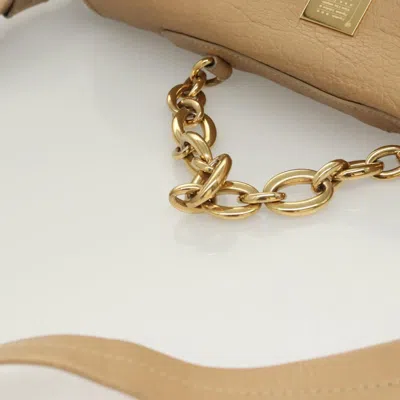 Pre-owned Bulgari Beige Leather Shoulder Bag ()