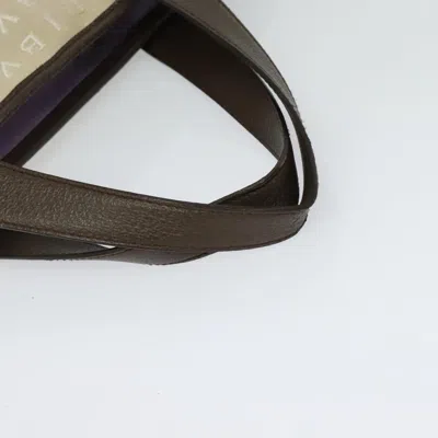 Pre-owned Bulgari Logo Mania Beige Canvas Tote Bag ()