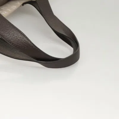 Pre-owned Bulgari Logo Mania Beige Canvas Tote Bag ()