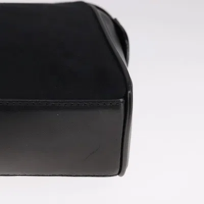 Pre-owned Burberry Black Canvas Clutch Bag ()