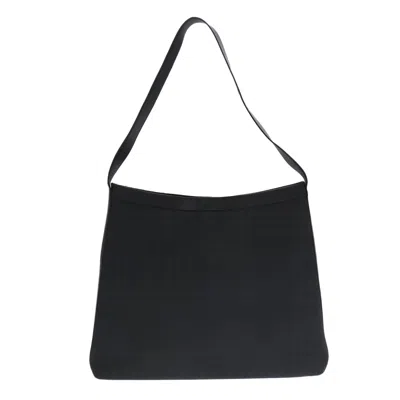 Pre-owned Burberry Black Canvas Shoulder Bag ()