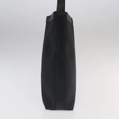 Pre-owned Burberry Black Canvas Shoulder Bag ()